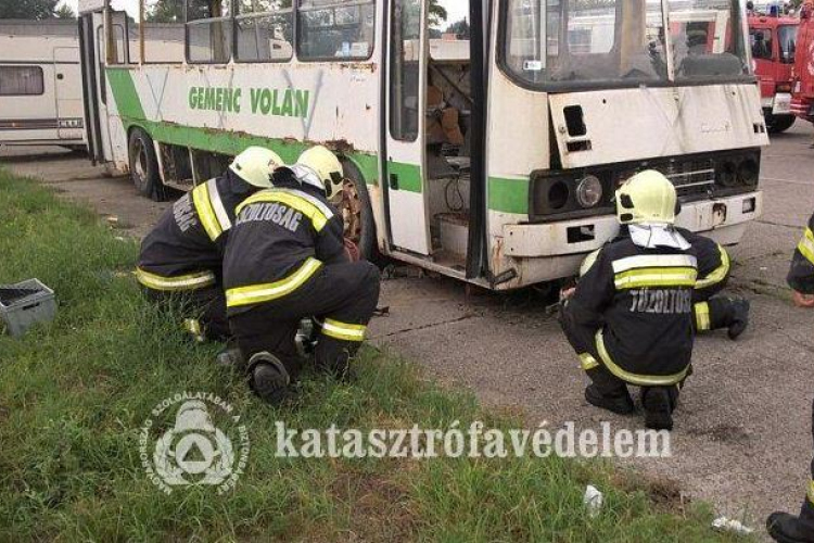Szituációs begyakorló gyakorlaton vettek részt a paksi tűzoltók