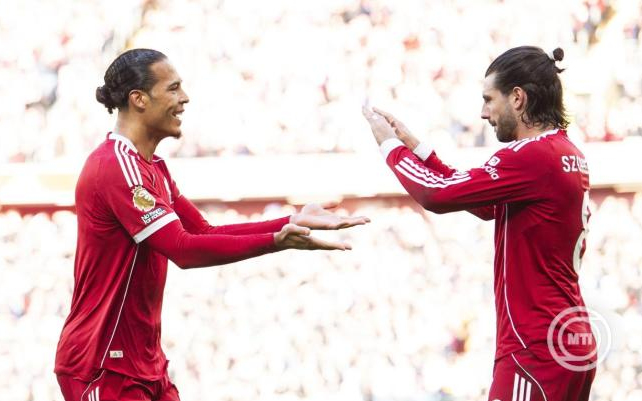 Szoboszlai gólpasszt adott, hétgólos meccset nyert a Liverpool